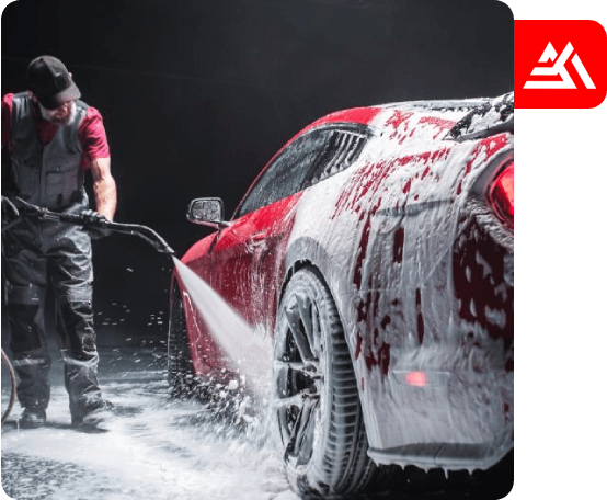 lavage professionnel de voitures